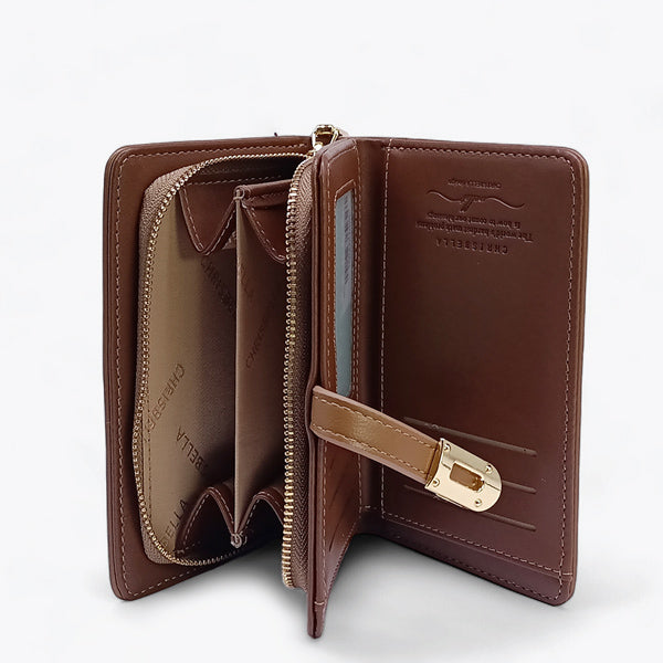 Chrisbella Mud Leather Wallet