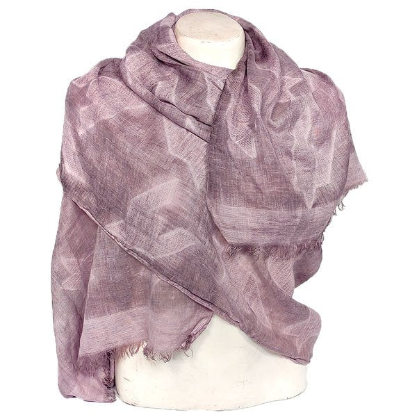 Stylish Cotton Summer Scarf for Women - Pantone Grey