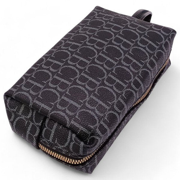 Chrisbella Trendy Black Pouch Bag