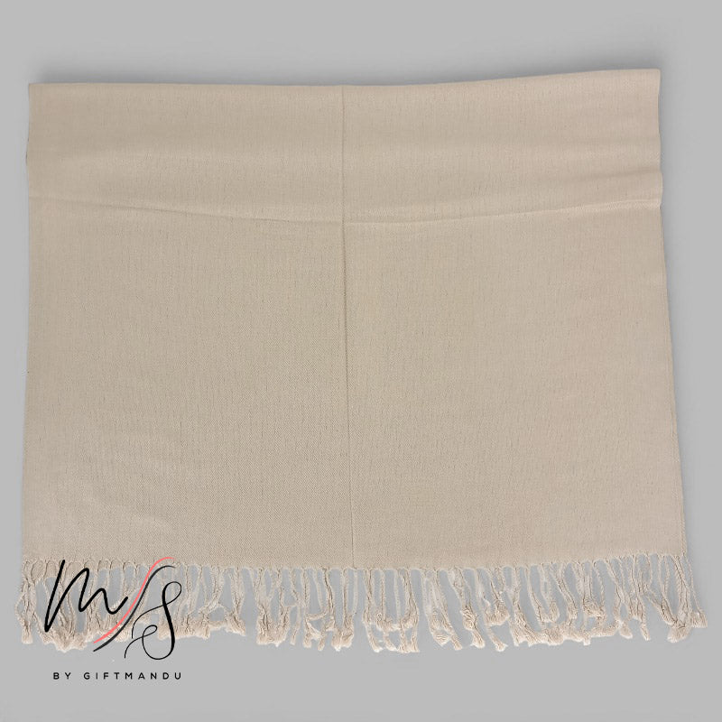 Sophisticated Plain Hue Pashmina Scarf