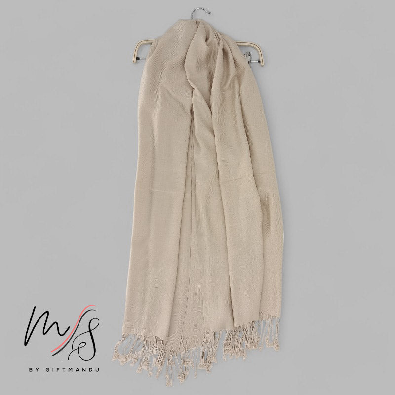 Sophisticated Plain Hue Pashmina Scarf